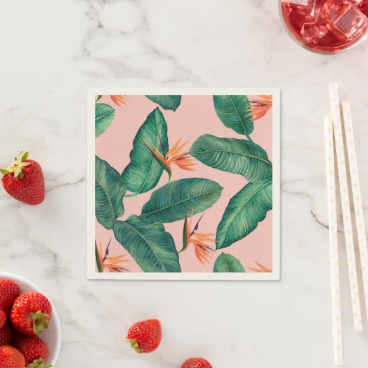 パラダイスナプキンの鳥 スタンダードカクテルナプキン (インサイチュ)