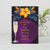 パラダイスハイビスカスブランチと泡の鳥 招待状 (スタンド正面)