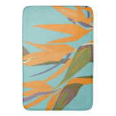 パラダイスバスマットの鳥 バスマット (正面縦)