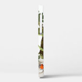 パラダイスバード：エキゾチックなフローラ背景 Case-Mate iPhoneケース (裏面 / 左)