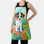 パラダイスパピーデザイン エプロン (インサイチュ)