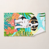 パラダイスパピーデザイン バスタオルセット (ハンドタオル)