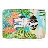 パラダイスパピーデザイン バスマット (正面)