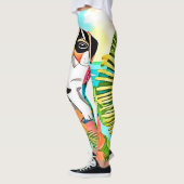 パラダイスパピーデザイン レギンス (左)