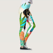 パラダイスパピーデザイン レギンス (右)