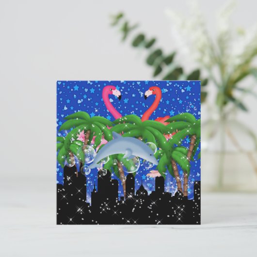 パラダイスパーティーインスタイルブライトライト – SRF 招待状 (スタンド正面)