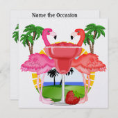 パラダイスパーティー- SRF 招待状 (正面/裏面)