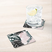 パラダイスパームフロンズ スクエアペーパーコースター (インサイチュ)