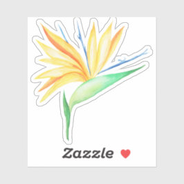 パラダイスビニールシールの熱帯鳥 シール