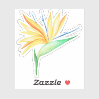 パラダイスビニールシールの熱帯鳥 シール