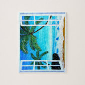 パラダイスビーチウィンドカリブのウ – ハイダウェイ ジグソーパズル (縦)