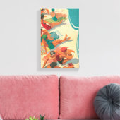 パラダイスビーチクラブ キャンバスプリント (インサイチュ (リビング))