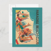 パラダイスビーチクラブ ポストカード (正面/裏面)