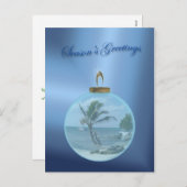 パラダイスビーチクリスマスウィーズPo... シーズンポストカード (正面/裏面)