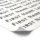 パラダイスビーチサンセットコーストウェディング席 ポスター (角)