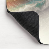 パラダイスビーチサンセット素朴コースト マウスパッド (コーナー)