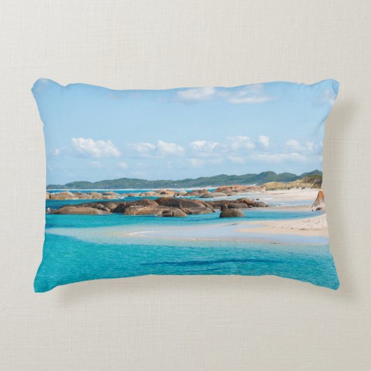 パラダイスビーチシーグリーンズプールベイオーストラリア アクセントクッション (正面)
