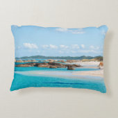 パラダイスビーチシーグリーンズプールベイオーストラリア アクセントクッション (裏面)