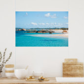 パラダイスビーチシーグリーンズプールベイオーストラリア ポスター (キッチン)