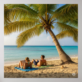 パラダイスビーチシーン ポスター