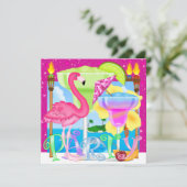 パラダイスビーチパーティー/ルアウ(ハワイ式宴会) 招待状 (スタンド正面)