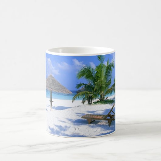 パラダイスビーチマグ コーヒーマグカップ (中央)