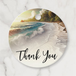 パラダイスビーチ素朴サンセットコースト結婚ーズ フェイバータグ