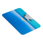 パラダイスビーチ |モルディブ，トロピカルリゾート マグネット (右側)