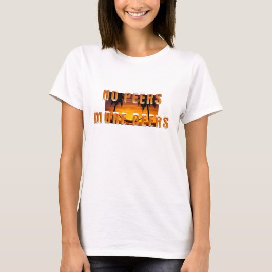 パラダイスビールレディースTシャツ Tシャツ (正面)