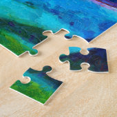 パラダイスフラワーの鳥 ジグソーパズル (側面)