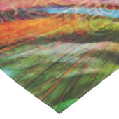 パラダイスフローラバードフェニックスライジングフレイムアート テーブルクロス (アングル)