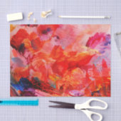 パラダイスフローラバードフェニックスライジングフレイムアート 薄葉紙 (クラフト)