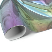 パラダイスフロー抽象芸術パターン ラッピングペーパー (ロールコーナー)