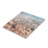 パラダイスブルー海シー タイル (側面)