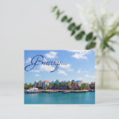 パラダイスポストカードのご挨拶 ポストカード (スタンド正面)