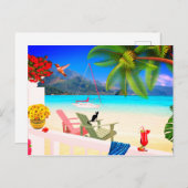 パラダイスポストカード ポストカード (正面/裏面)