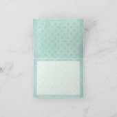 パラダイスラブバードモダンフローラ旋回ダマスク カード (内部)