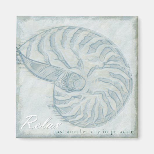 パラダイスリラックスマグネットのちょうど別の日 マグネット (正面)