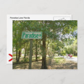 パラダイスレーンフロリダ ポストカード (正面/裏面)
