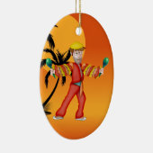 パラダイスロラズボーイフレンド – SRF セラミックオーナメント (右)