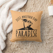 パラダイスワードアートのちょうど別の日 クッション (ブランケット)
