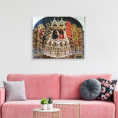 パラダイスヴァージンの戴冠式, 1438 キャンバスプリント (インサイチュ (リビング))