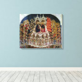 パラダイスヴァージンの戴冠式, 1438 キャンバスプリント (インサイチュ (ウッドフロア))