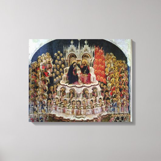 パラダイスヴァージンの戴冠式, 1438 キャンバスプリント (正面)