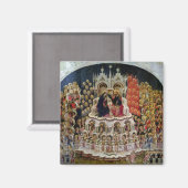 パラダイスヴァージンの戴冠式, 1438 マグネット (正面/裏面)