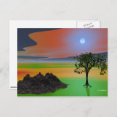 パラダイス失った ポストカード (正面/裏面)