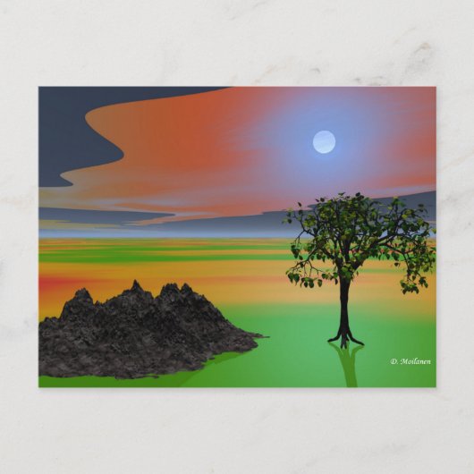 パラダイス失った ポストカード (正面)