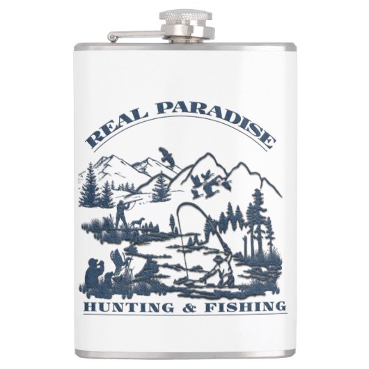 パラダイス実在コーヒマグ フラスク (正面)