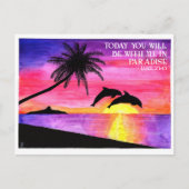 パラダイス感動的はがき ポストカード (正面)