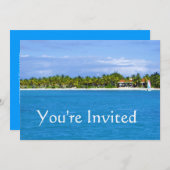 パラダイス招待状 招待状 (正面/裏面)